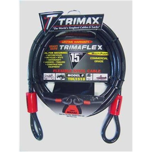 Trimax TRIMAX TDL1510 Multi Use Cable - 15 Ft. X 10 mm. - T69-TDL1510