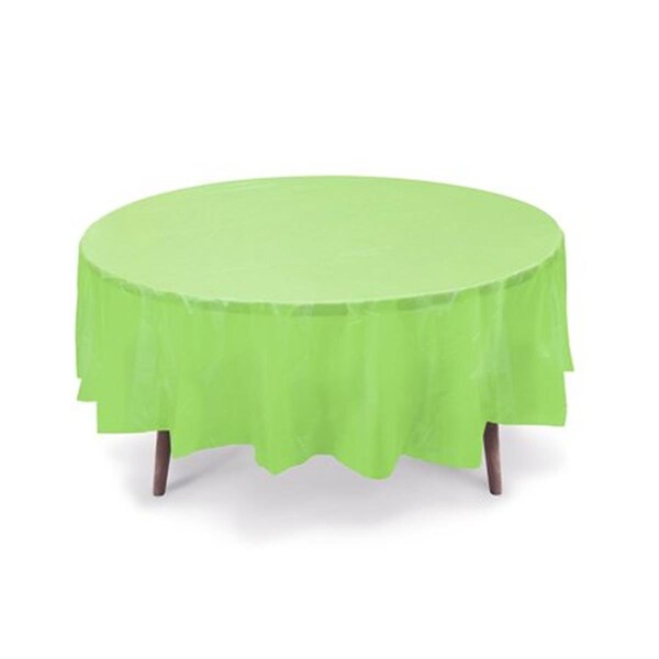Herramienta TCRH-LGR-6 Round Table Cover, Lime Green, 19PK - HE2068747