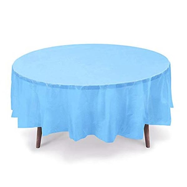 Herramienta TCRH-TQS-6 Round Table Cover, Turquoise, 19PK - HE1695414