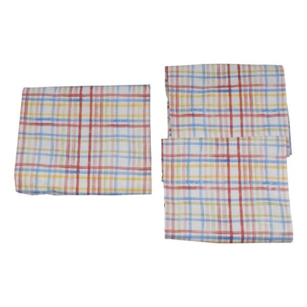 Alegria 2022107833 Plaid Picnic Table Cover Set - 3 Piece - AL3034750