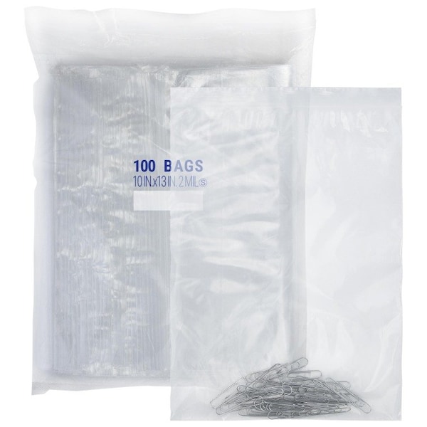 Elkay Plastics Zip Lock Bag, 10 in. x 13 in., 2mil, 100PK - F21013