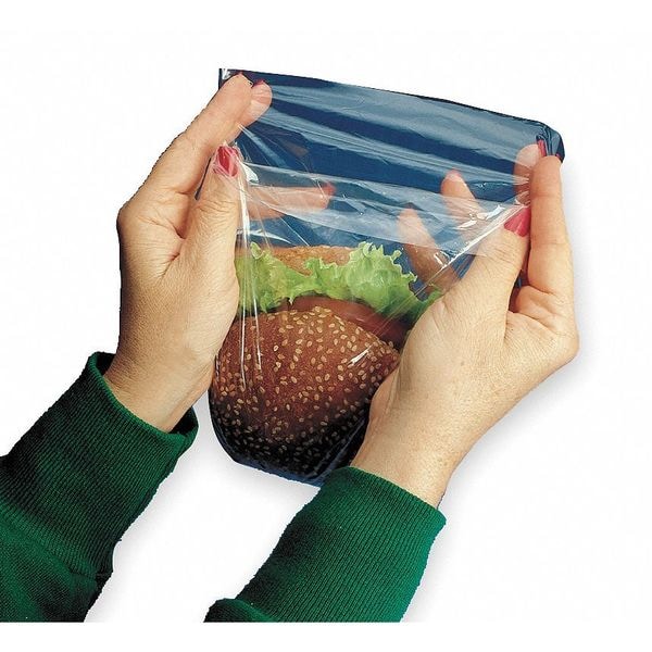Zoro Select Sandwich Bag, 6-3/4"L x 6-3/4"W, PK2000 - 3CTZ2