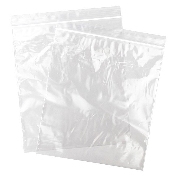 Reloc Zippit Storage Bag, Quart, Zip, 1.7mil, 7"x8", PK500 - ZP-STORAGE-QT