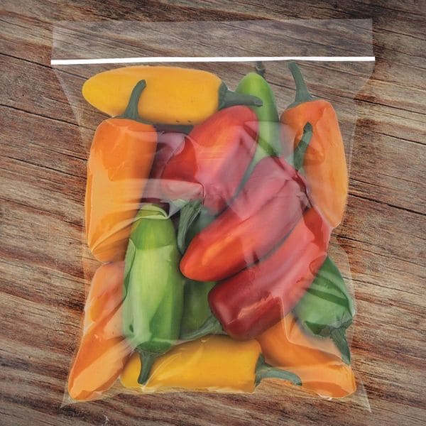 Reloc Zippit Storage Bag, Zip, 2 gal., 13" x 15", PK100 - ZP-STORAGE-2GAL