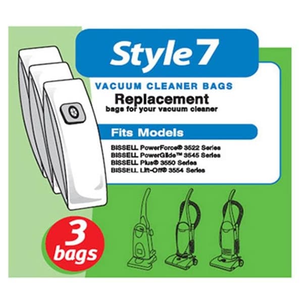 Bissell Bissell 32120 Bissell 7 Vacum Bag; 3 Pack - 178567