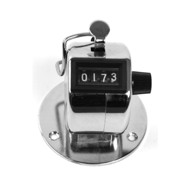 Fleming Supply Contador de Personas Clicker - Portátil o Montaje en Base - 432260NPO
