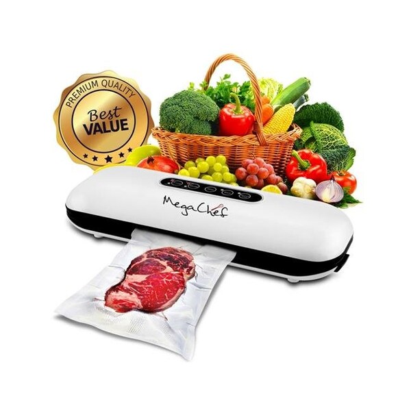Megachef Megachef MCVS100 Home Vacuum Sealer & Food Preserver with Extra Bags - MCVS100