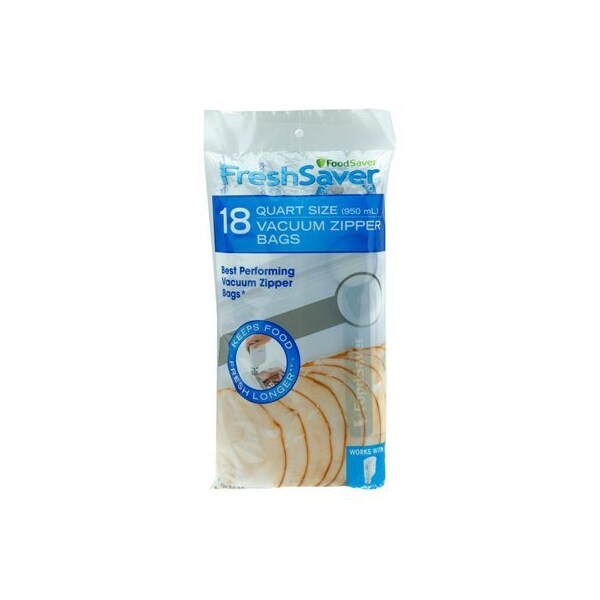 Newell Brands Distribution FoodSaver 18CT QT Bag - FSFRBZ0216-NP
