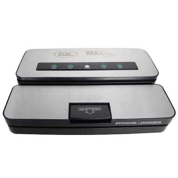 Lem Products LEM MaxVac 250 Black/Silver Food Vacuum Sealer - 1393