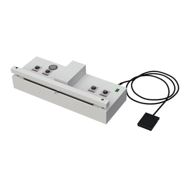 Sealer Sales 35 in. Retractable Nozzle Vacuum Sealer w/ Gas Flush - AVN-35+VF+VR