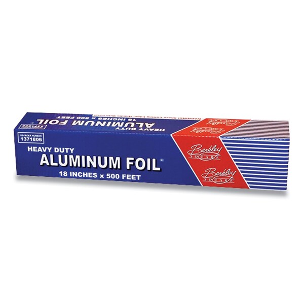 Berkley Square Heavy Duty Aluminum Foil Roll, 18in x 500 ft - 1371806