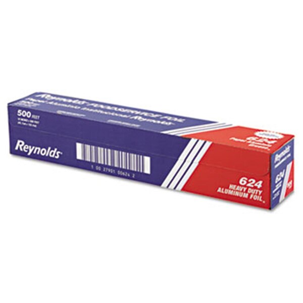 Rfp Heavy Duty Aluminum Foil Roll- 18 in. x 500ft- Silver - 624