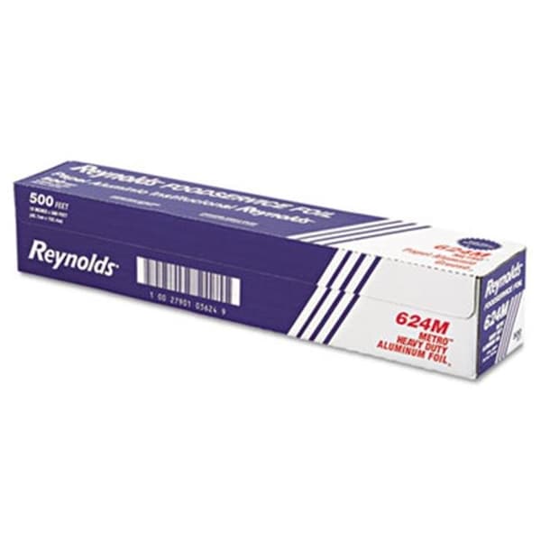 Rfp Rfp 624M Metro Aluminum Foil Roll; Lighter Gauge Standard; 18 in. x 500 ft.; Silver - 624M