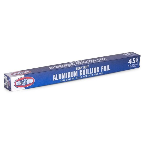 Brand Buzz Kingsford Standard Stick Foil, Aluminum, Gray - BBP19242