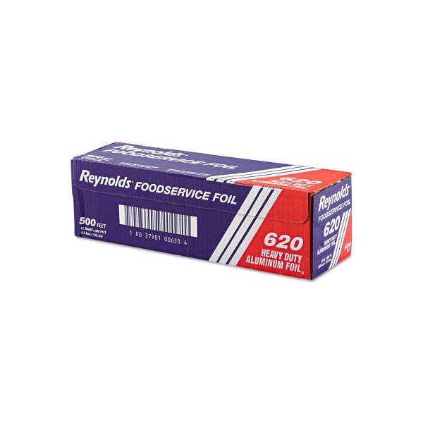 Reynolds Reynolds Wrap Heavy Duty Aluminum Foil Roll, 12 x 500 Ft., Silver - REY 620