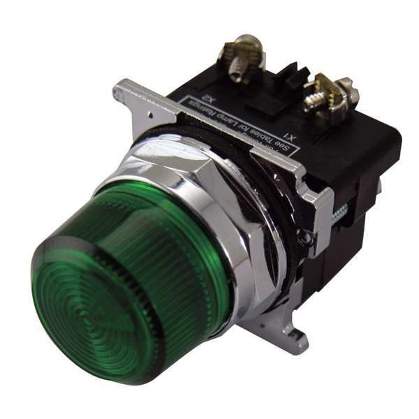 Eaton Cutler-Hammer Piloto de luz, 120VCA, Verde - 10250T201NC2N