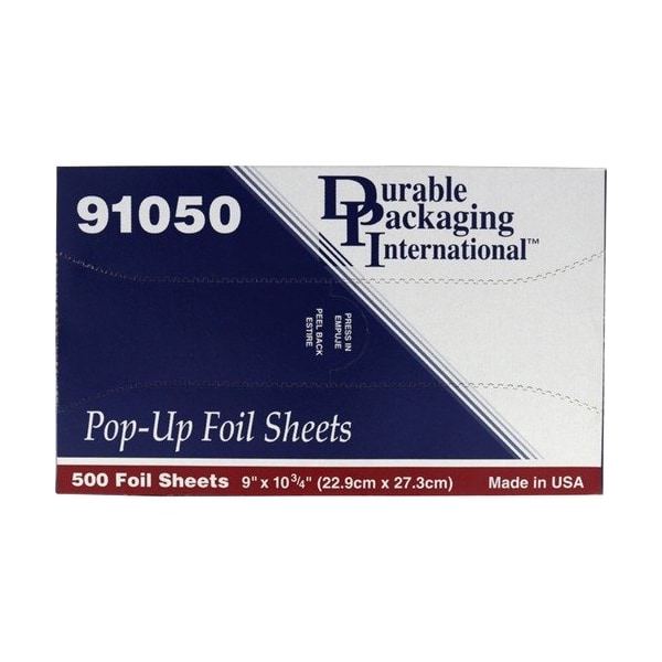 Southeastern Paper Group Foil Sheets, Alum, Standard-wght, 9inx10-3/4in, Silver, 3000PK - EGS600244