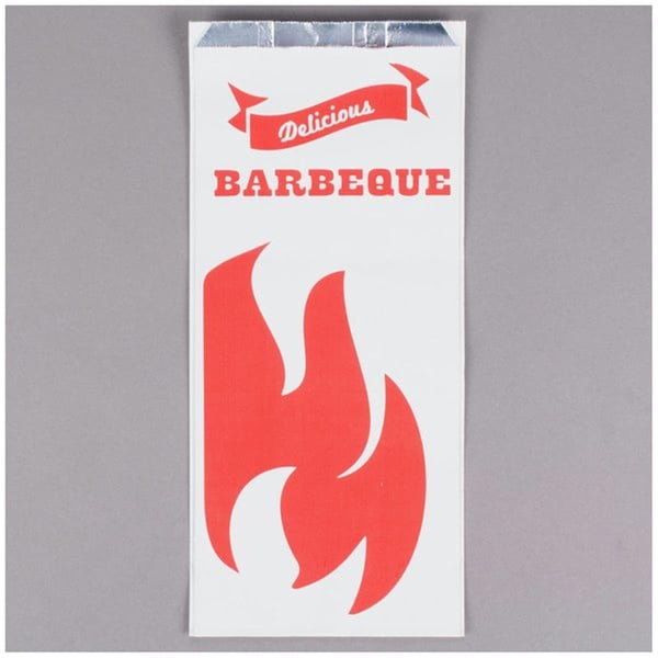 Razoredge PTBBQ CPC Pint Foil Bag with Barbeque Design, 1000PK - RA3353241