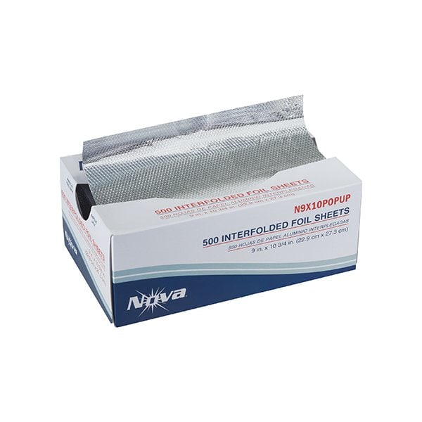 Bsc Preferred Aluminum Foil Pop-Up Sheets - 9 x 10 3/4'', 3000PK - BUY00039652