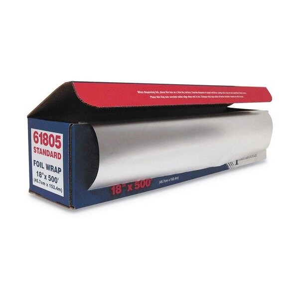 Southeastern Paper Group Aluminum Foil Roll, Standard-weight, 18inx500ft , Silver - EGS600240