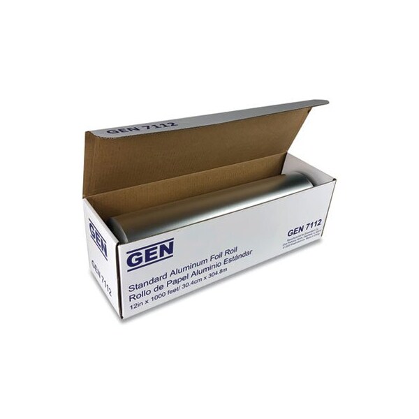 Durable Packaging GEN, STANDARD ALUMINUM FOIL ROLL, 12in X 1,000 FT - 7112