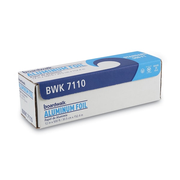 Boardwalk Standard Aluminum Foil Roll, 63 Gauge, 12" x 500 ft - BWK7110