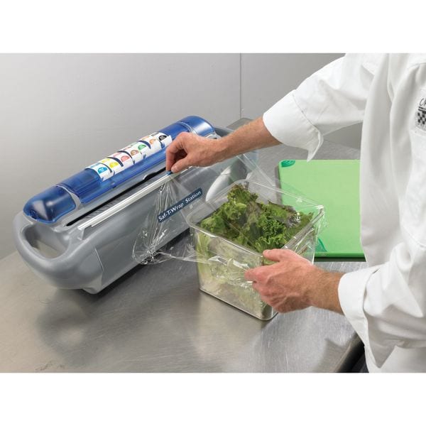 Zoro Select Safety Wrap Station with 1 Slide Cutter - SW1218SC