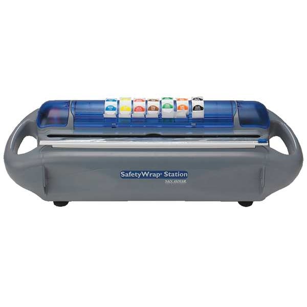 Zoro Select Safety Wrap Station with 1 Slide Cutter - SW1218SC