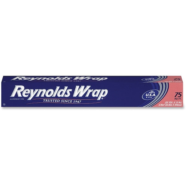 Reynolds Wrap Standard Aluminum Foil, 12'' x 75' - F28015