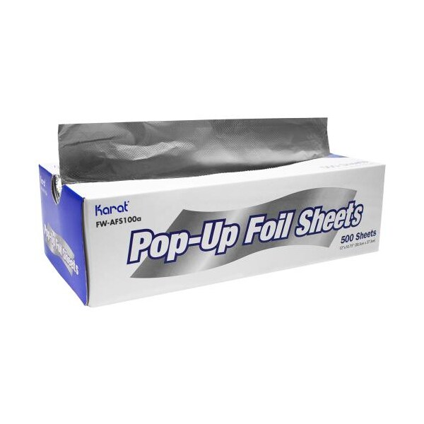 Karat Aluminum Pop-Up Foil Sheets, PK3000 - FW-AFS100