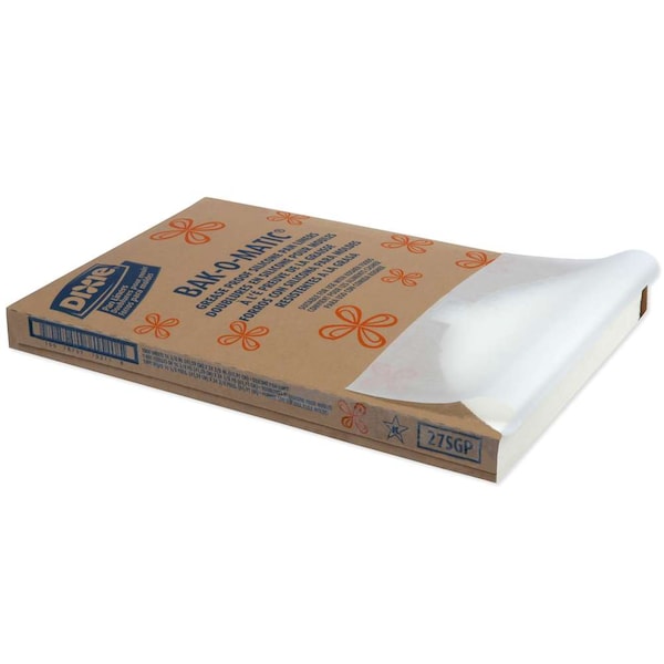 Dixie 24.38"x16.38" Orange Label White Parchment Pan Liner, PK1000 - 27SGP