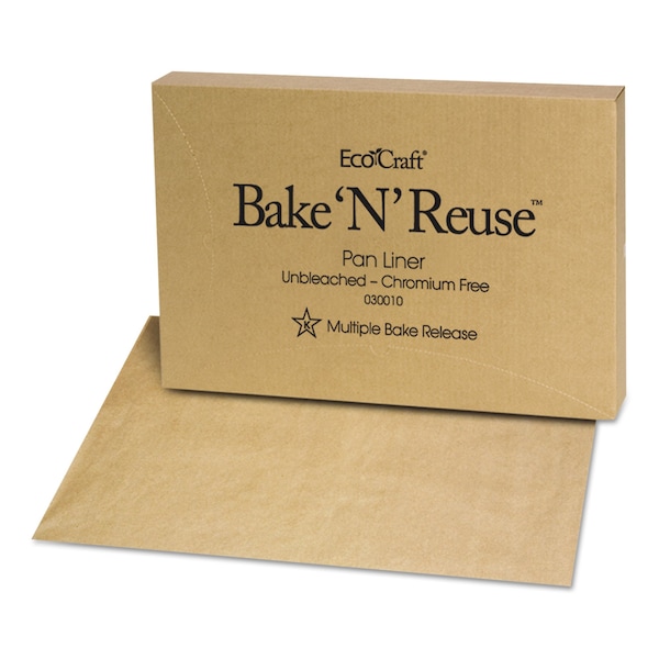 Bagcraft EcoCraft Bake 'N' Reuse Pan Liner, 16 3/8 x 24 3/8, PK1000 - P030010