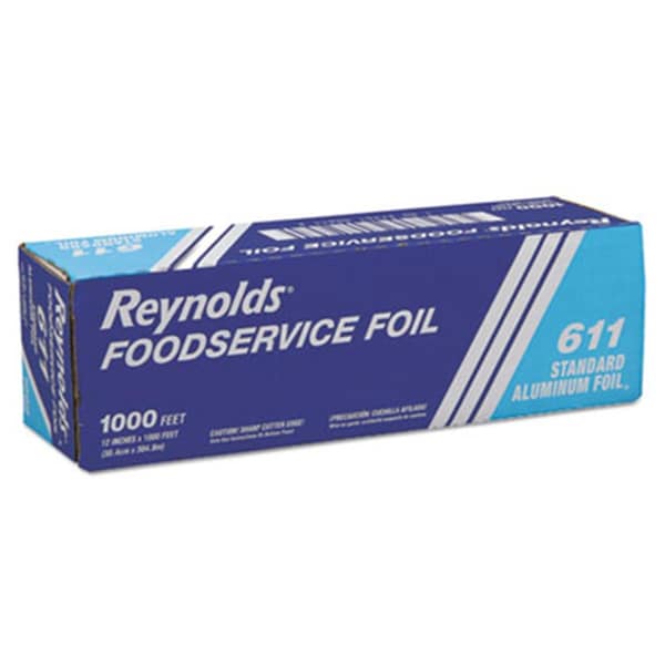 Rfp Metro Aluminum Foil Roll, Lighter Gauge Standard, 12 in. x 1000 ft., Silver - RF33608