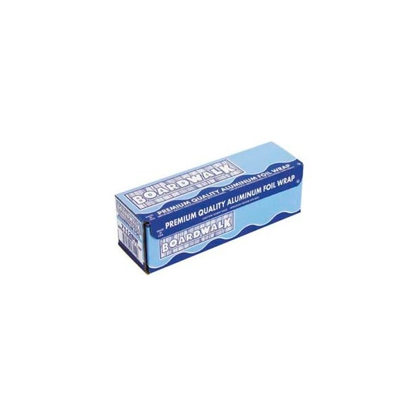 Lagasse Premium Quality Aluminum Foil Roll, 18" X 500 Ft, 16 Micron Thickness, Silver, 1 roll - BWK 7114