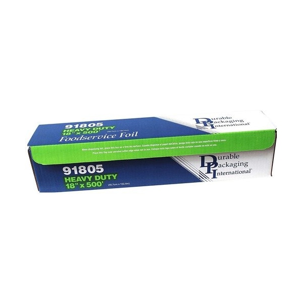 Southeastern Paper Group Aluminum Foil Roll, Heavyweight, 18inx500ft , Silver - EGS600242