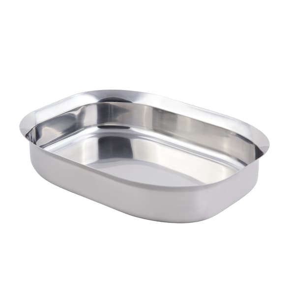 Bon Chef Insert Food Pan For 60004, 16" X 12 1/8" X 3", 5 1/2 Qts - 60004FP