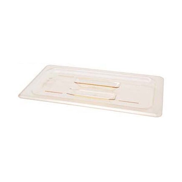 Cambro 1/3Rd Size Lid  Amber W/O Notch - 30HPCH-150