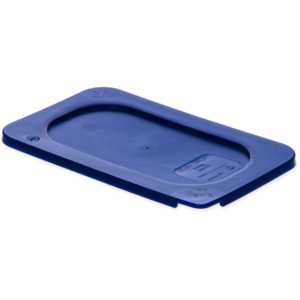 Carlisle Foodservice Lid, Food Pan, 1/9, Dark Blue, PK6 - 3058360
