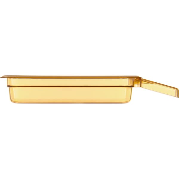 Carlisle Foodservice Food Pan HH w/1 Hdl, 1/3 Sz, 2.5", PK6 - 30860H13