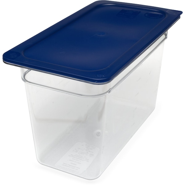 Carlisle Foodservice Food Pan PC, 8", DP, 1/3, Clr, PK6 - 3066907