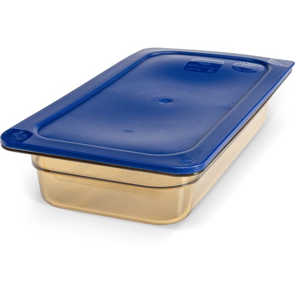 Carlisle Foodservice Food Pan HH, 2.5", DP, 1/3, Amber, PK6 - 3086013