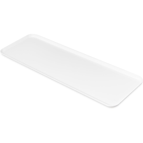 Carlisle Foodservice Market Pan, 30"x10-7/16"x3/4", Wht, PK12 - 1030FMT301