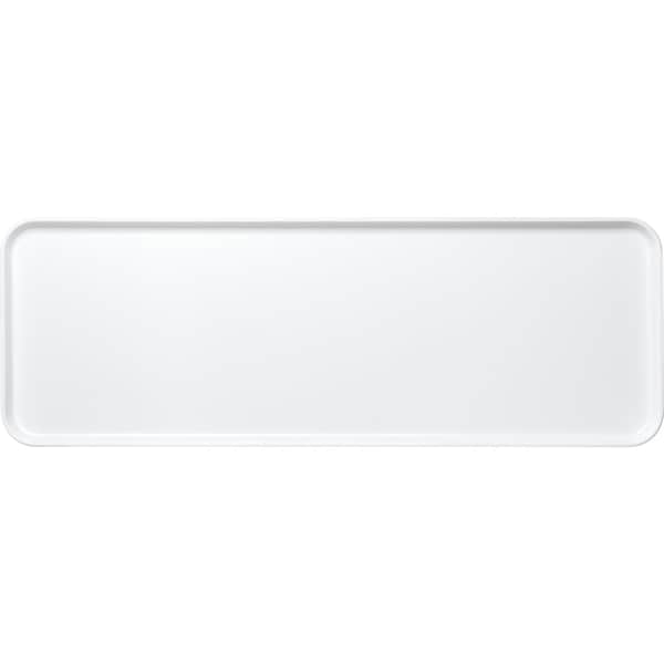 Carlisle Foodservice Market Pan, 30"x10-7/16"x3/4", Wht, PK12 - 1030FMT301