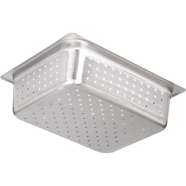 Carlisle Foodservice DuraPan, Hlf Sz, Prf Stm Tbl Pan, 4", PK6 - 607124P