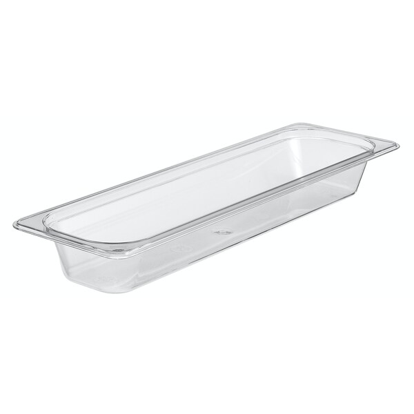 Cambro Cambro - Camwear Food Pan, 1/2 Size Long, 2-1/2" Deep, Polycarbonate, Clear, NSF - 22LPCW135