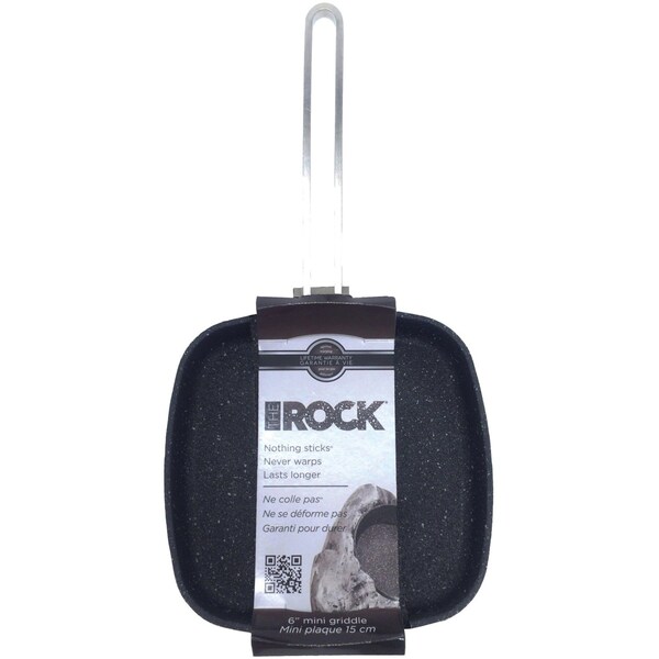 The Rock By Starfrit THE ROCK 6" Personal Griddle Pan with Steel Wire Handle - 030278-012-0000