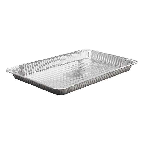 Handi-Foil Of America Aluminum Steam Table Pans, Full-Size Shallow, 1.63" Deep, 12.19 x 20.75, PK50 - HFA 402170