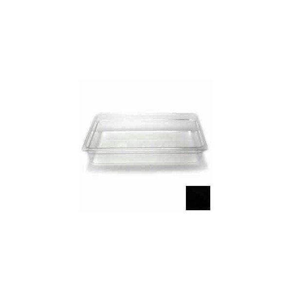 Cambro Cambro - Camwear Food Pan, Plastic, Full Size, 4" Deep, Polycarbonate, Black, NSF - 14CW110