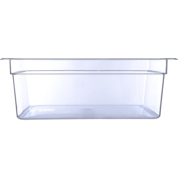 Carlisle Foodservice Full Food Pan PC, 8" D, Clr, PK6 - 10203B07