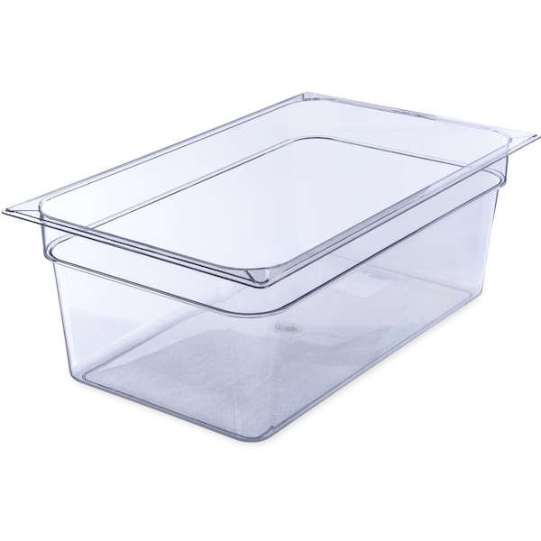 Carlisle Foodservice Full Food Pan PC, 8" D, Clr, PK6 - 10203B07